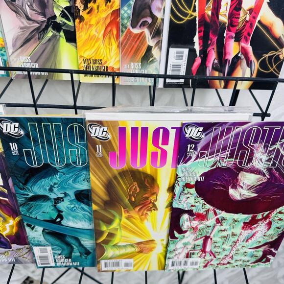 Justice 1-12 & #1 Villains Cover Lot Alex Ross DC Comics - Picture 5 of 7